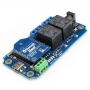 TOSR121 - 2 Channel Smartphone Bluetooth Relay - (Password/Momentary/Latching)